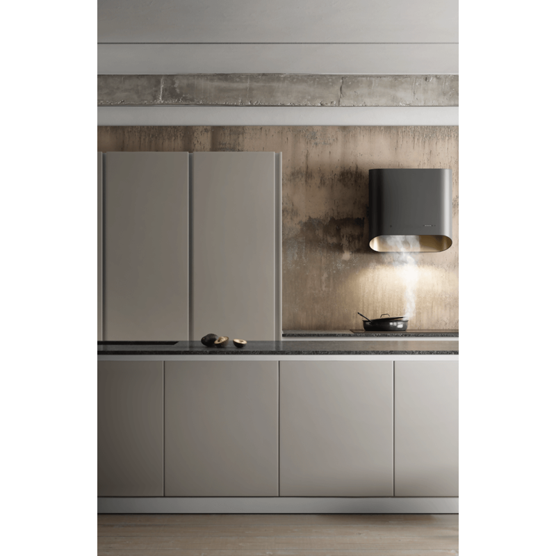 CIARKO DESIGN zidna napa SIMPLE 60 cm CRNA/ZLATO