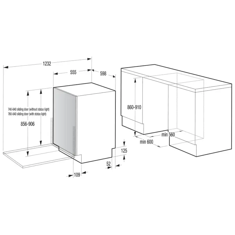 GORENJE perilica posuđa ugradbena GV663B65XXL