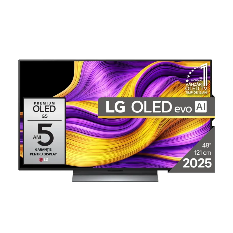 LG OLED48G53LS evo AI G5 48 inča, 4K pametni TV, sa postoljem, 2025