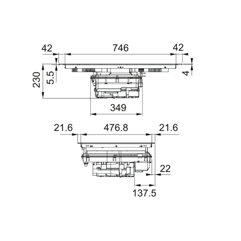 Ploča s napom Faber Galileo Bold F830 340.0708.971