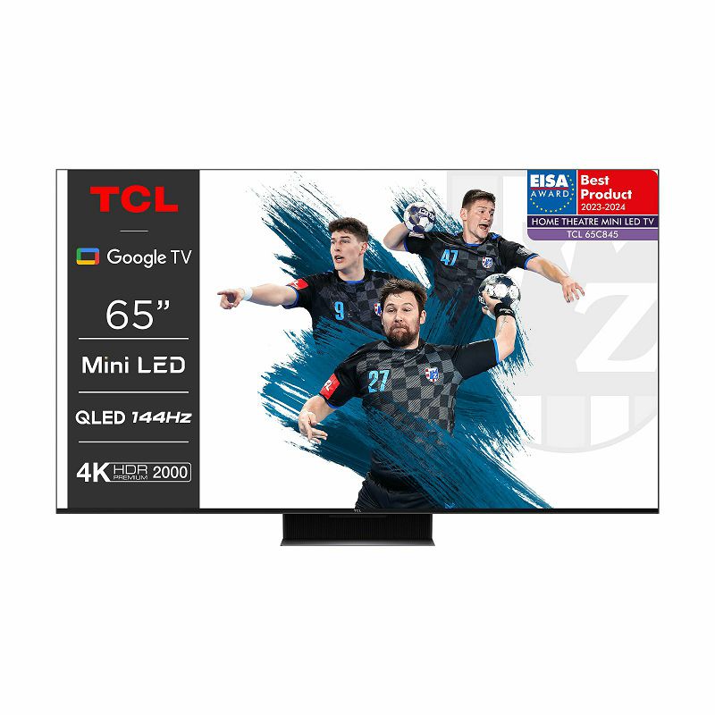 TCL 65C845 Mini LED, QLED 4K TV s Google TV-om