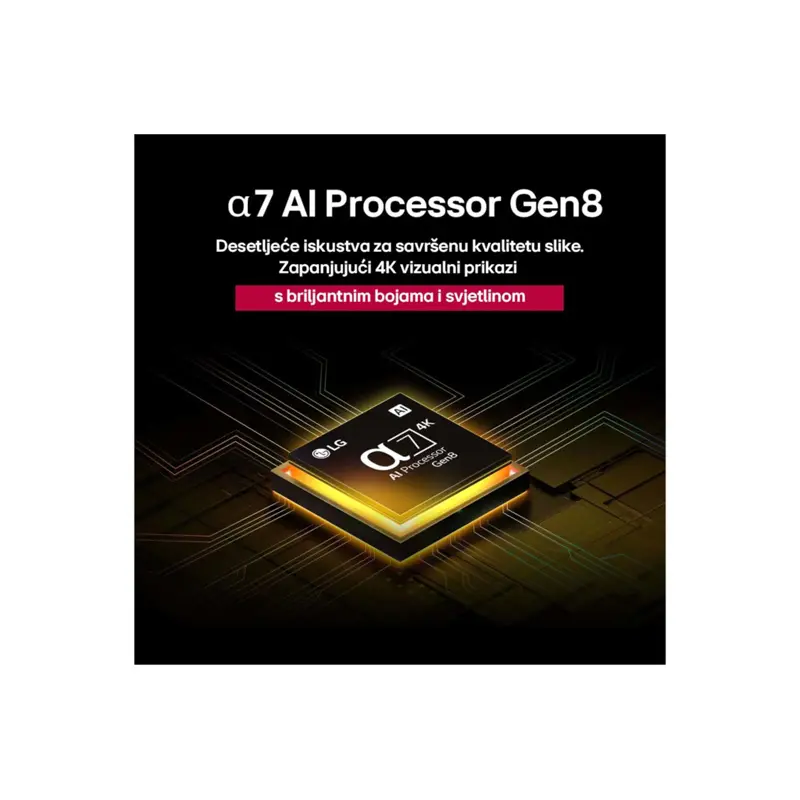 Televizor LG QNED AI 86QNED80A3A.AEU 4K Smart TV 2025 od 86 inča
