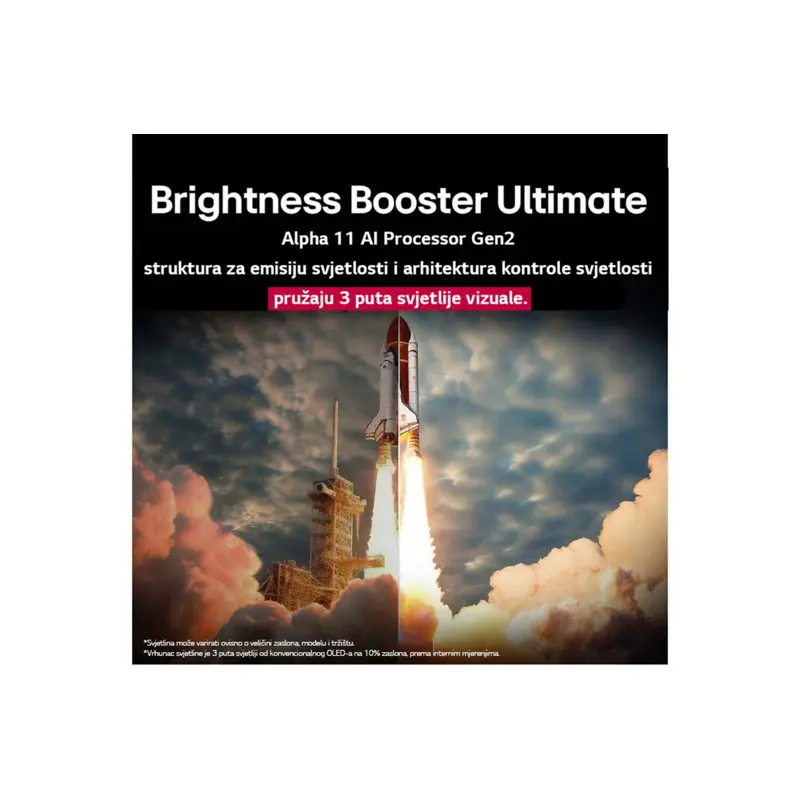 TV LG 55" OLED55G51LW, OLED, 4K, 120Hz, Smart TV