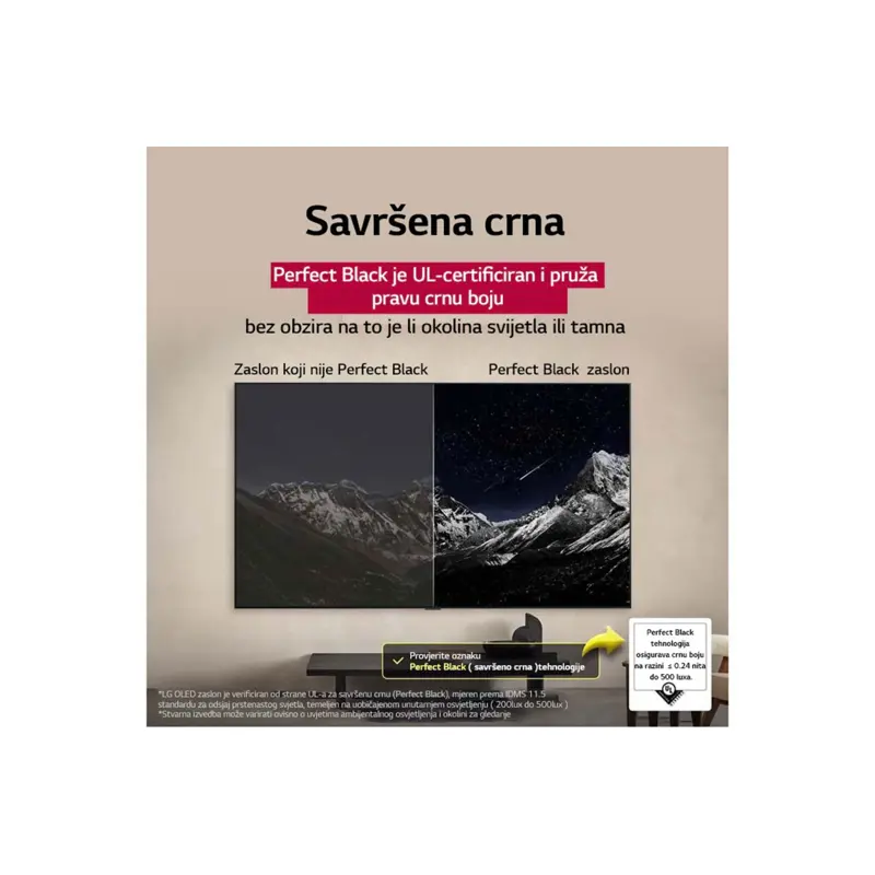 TV LG 55" OLED55G51LW, OLED, 4K, 120Hz, Smart TV